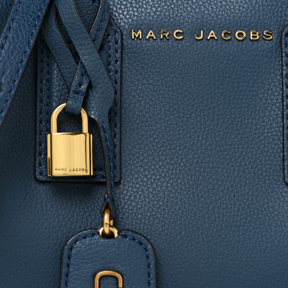 MARC JACOBS Pebbled Calfskin The Editor 29 Tote Blue Sea