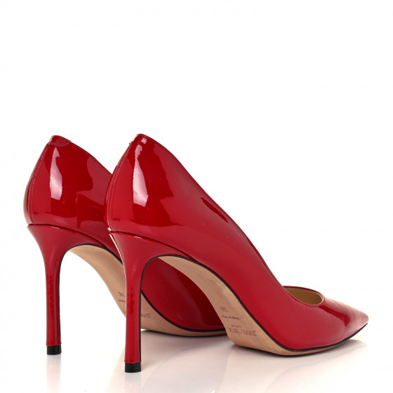 パンプス ROMY PUMPS Platinum Ice Dusty Glitter Pointy Toe Pumps | Romy 85