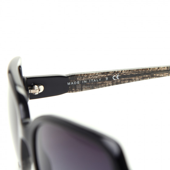 CHANEL Acetate Tweed Effect CC Sunglasses 5177 Black 784146