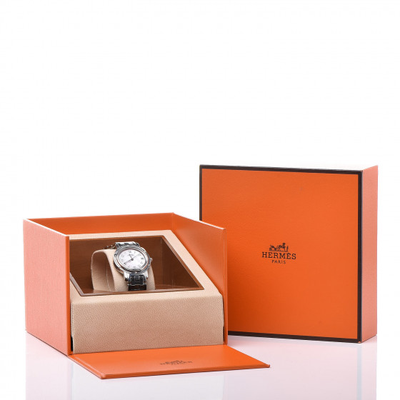 HERMES　Watch用化粧箱 New Genuine Herme Watch Box/Case Orange Booklet W/ All