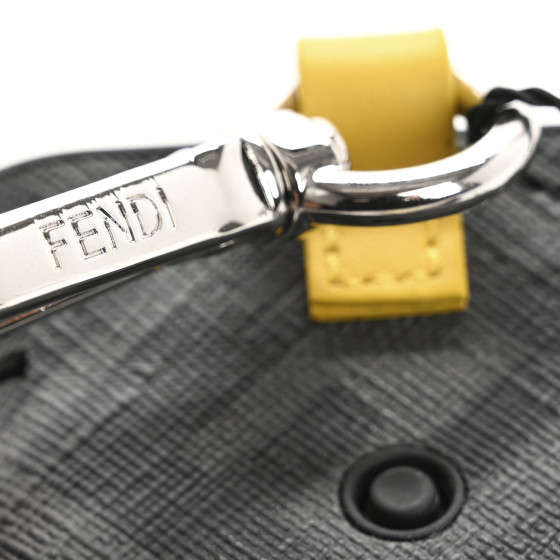 【正規品】 FENDI AirPods Pro用ケース FENDI Coated Canvas FF Airpods Pro Case Black Yellow 1710476
