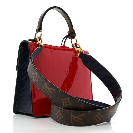 Louis Vuitton Vernis 赤 シガレットケース 保存袋付き Louis Vuitton Vernis 赤 シガレットケース 保存袋付き Louis