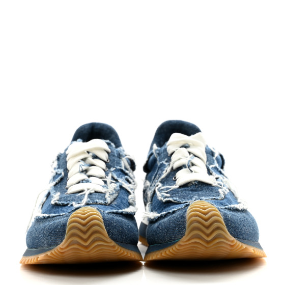 【送料&関税込】Loewe Deconstructed Sneakers Deconstructed leather sneakers in white - Loewe | Mytheresa