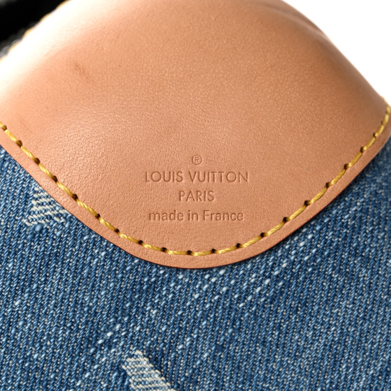 LOUIS VUITTON LOUIS VUITTON Monogram Denim Horizon 55 Blue