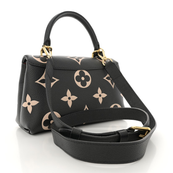 LOUIS VUITTON Empreinte Monogram Giant Madeleine BB Black