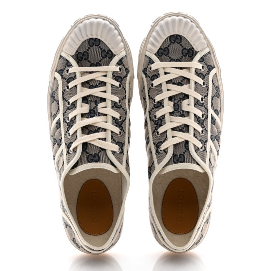 GUCCI GG Monogram Mens Julio Low Top Sneakers 10 1623527