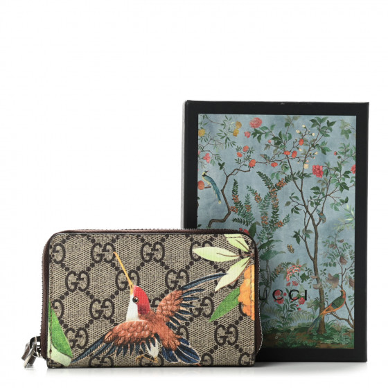小物 GUCCI Tian Tropical Bird Bifold Wallet GUCCI Tian Tropical Bird Bifold Wallet - メルカリ