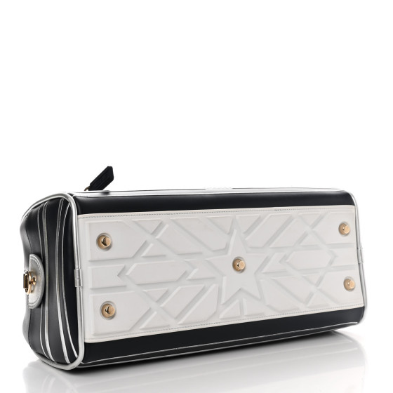 CHRISTIAN DIOR Padded Etoile Calfskin Embossed Medium Dior