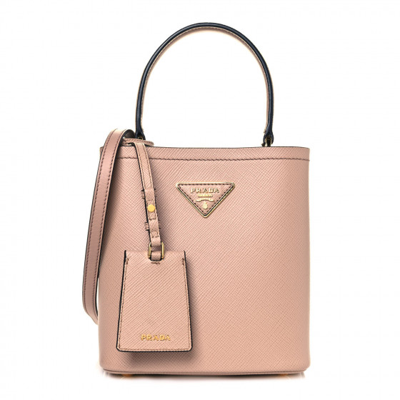 【PRADA】SAFFIANO BUCKET BAG Prada Bucket Saffiano Black Leather Bag: Handbags: Amazon.com