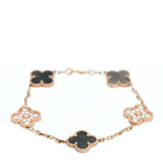 Van cleef grey mother of pearl bracelet Clearance