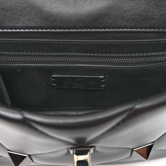 VALENTINO GARAVANI Nappa Monochrome Medium Roman Stud