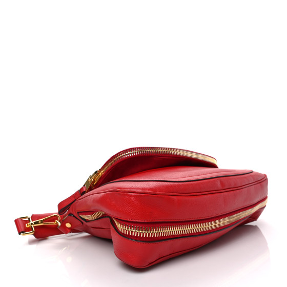ショルダーバッグ・ポシェット TOM FORD FW25 Tom Ford Bags.. Red (L1886 TVE001X1R009) Tom Ford Jennifer Flame Red Medium Adjustable Strap Shoulder