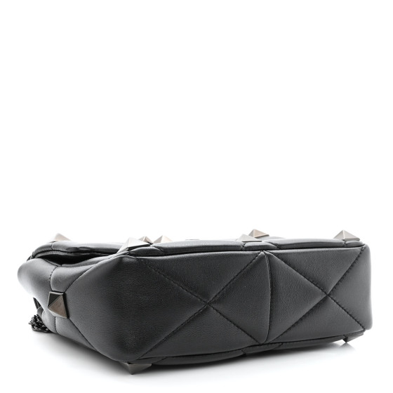 VALENTINO GARAVANI Nappa Monochrome Medium Roman Stud