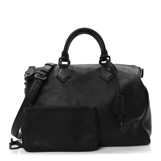 LOUIS VUITTON ブラックジャケット 40 LOUIS VUITTON Size 40 Black Monogram Polyamide Hidden Hood