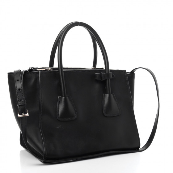 PRADA CITY CALF 2wayトート ブラック　/27 PRADA CITY CALF 2wayトート ブラック /27