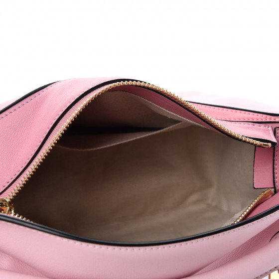LOEWE Calfskin Small Puzzle Bag Soft Pink 731843 | FASHIONPHILE