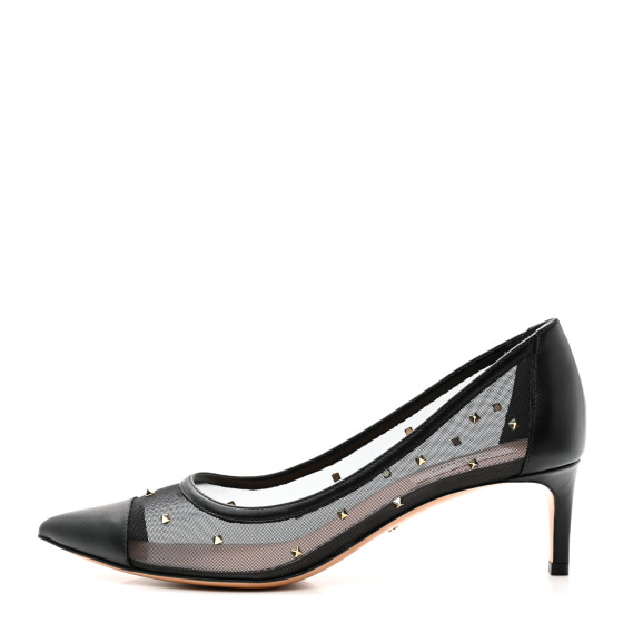 【関税&送料込】Valentino Garavani With Heel Black Valentino Garavani 155mm Tan-Go Platform Pumps | Black