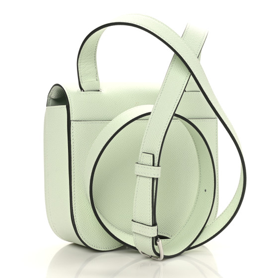 希少プシエール♪【HERMES】エルメスDellaCavalleria mini bagⅡ HERMES Epsom Mini Della Cavalleria Vert Fizz 1240083