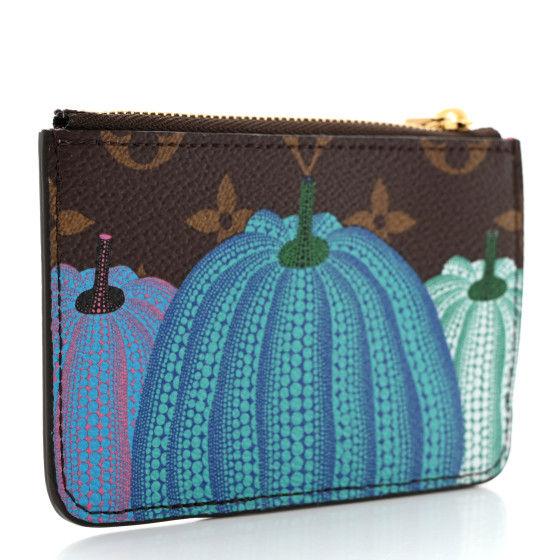 LOUIS VUITTON LV X YK Monogram Kusama Pumpkin Zipped Romy