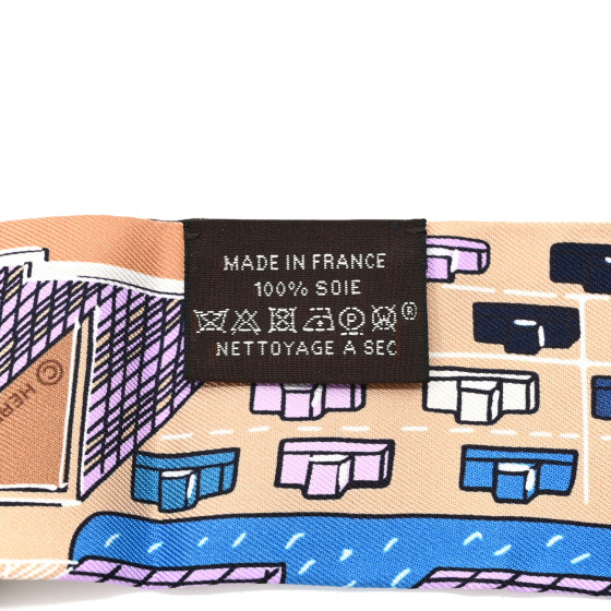 【高級感溢れるポップな柄♪】HERMES Pantin City Twilly Hermès Hermès Pantin City Twilly Silk Scarf (Scarves) IFCHIC.COM