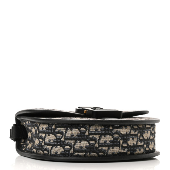 CHRISTIAN DIOR Oblique Grained Calfskin Mini Gallop Bag With