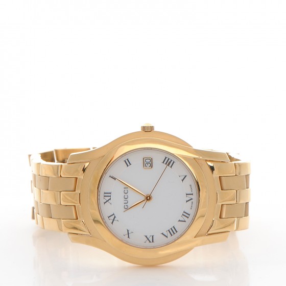 GUCCI Stainless Steel 34mm 5400M Quartz Watch 214441