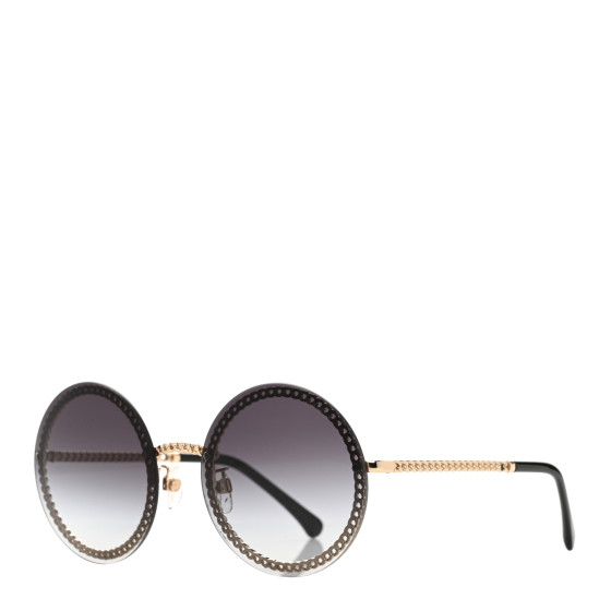 CHANEL シャネル サングラス チェーン付ラウンド CH4245 シャネル サングラス CH4245 チェーン付き 全2色 [Eye Vision