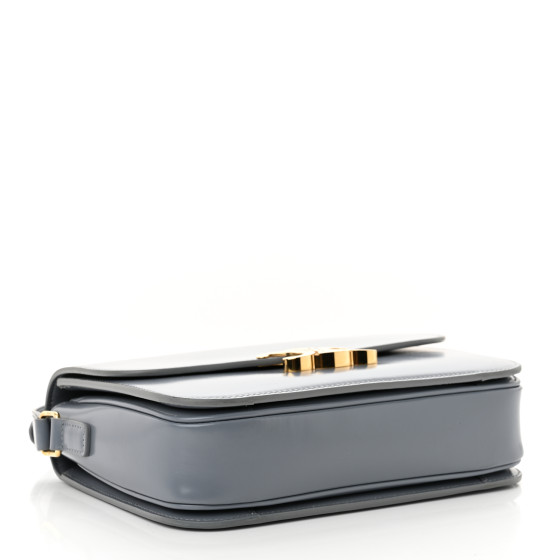 【CELINE】セール ミディアム CLASSIC ライトグレー CELINE Box Calfskin Medium Classic Box Flap Bag Light Grey