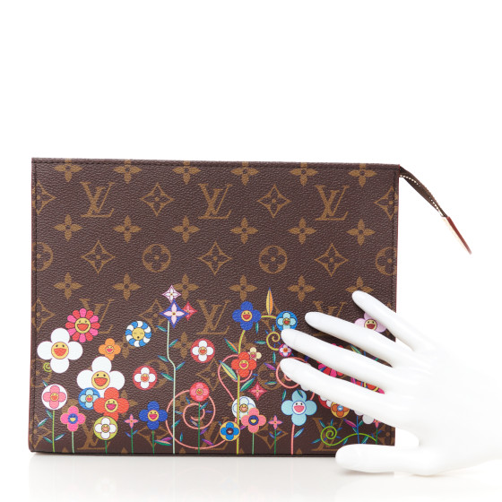 【ルイヴィトン】 LV×TM Toiletry Pouch Louis Vuitton RARE Monogram Toiletry Pouch 26 Cosmetic Case