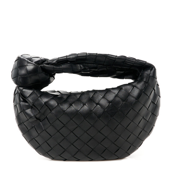 ハンドバッグ BOTTEGA VENETA MINI JODIE HANDBAG IN INTRECCIATO NAPPA BOTTEGA VENETA Nappa Intrecciato Mini Jodie Black 1644585