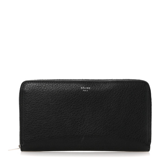 値下げ】CELINE Cチャーム ZIPPED WALLET 付属品あり！