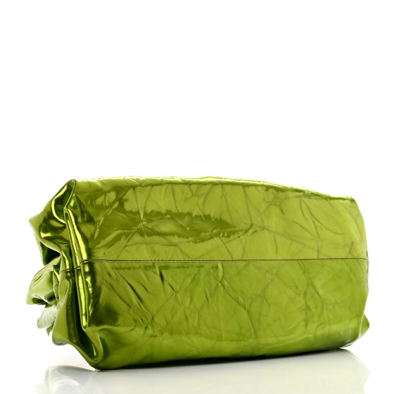 小物 Bottega Veneta BOTTEGA VENETA Metallic Crushed Calfskin Teen Pouch