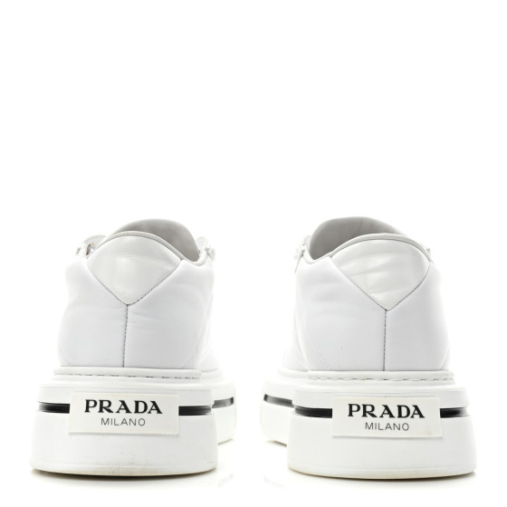 PRADA Re-Nylon Spazzolato Rubber Triangle Logo Macro Quilted