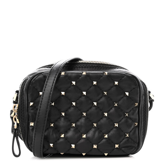 バッグ・カバンその他 Valentino Garavani Rockstud Spike crossbody bag black Valentino Garavani Rockstud Spike Crossbody Nappa Leather