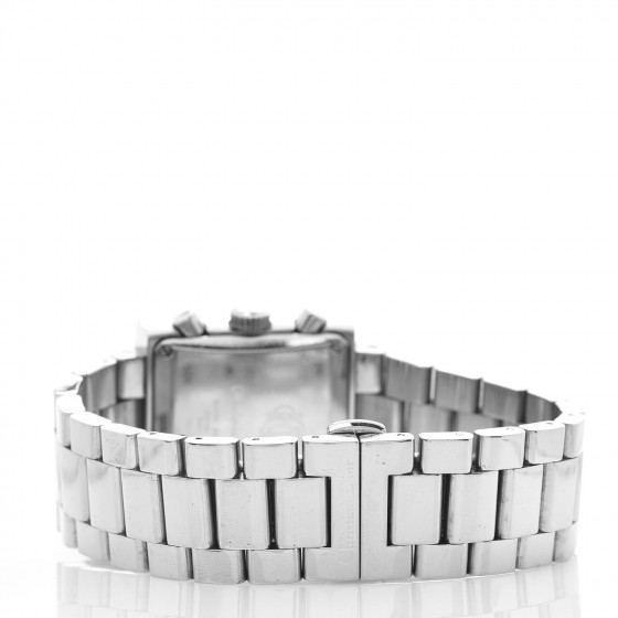 CHRISTIAN DIOR Stainless Steel Diamond 31mm Riva Chronograph