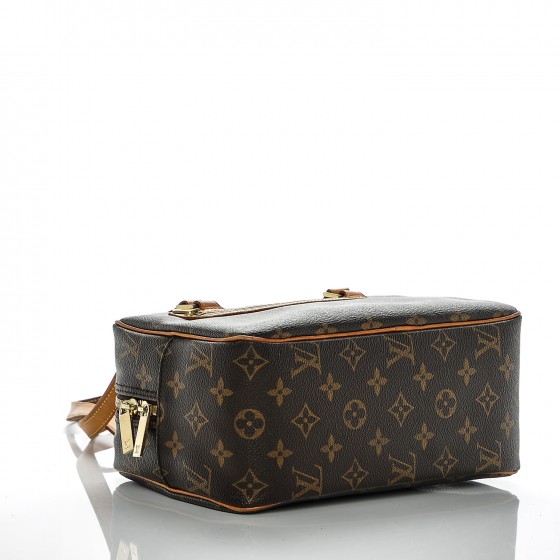 美品❣️Louis Vuitton cite mm bag Louis Vuitton Cite Shoulder Bag MM Brown Canvas for sale