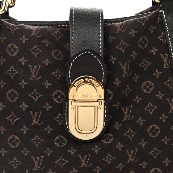 希少 LOUIS VUITTON ELEGIE M. IDYLLE FUSAIN Louis Vuitton Fusain Monogram Idylle Elegie Tote Bag