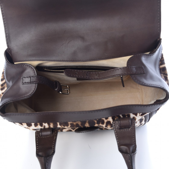 バッグ GUCCI HAIR CALF LEATHER BOSTON HAND BAG Gucci Unisex Haircalf Boston Bag Leather Flap Handle