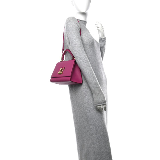 LOUIS VUITTON Taurillon Twist One Handle PM Orchid 1664070