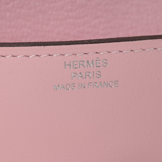 Hermes☆Glenan Compact ウォレット_Rose Sakura_パリ発 HERMES Swift Glenan Compact Wallet Rose Sakura 1665892