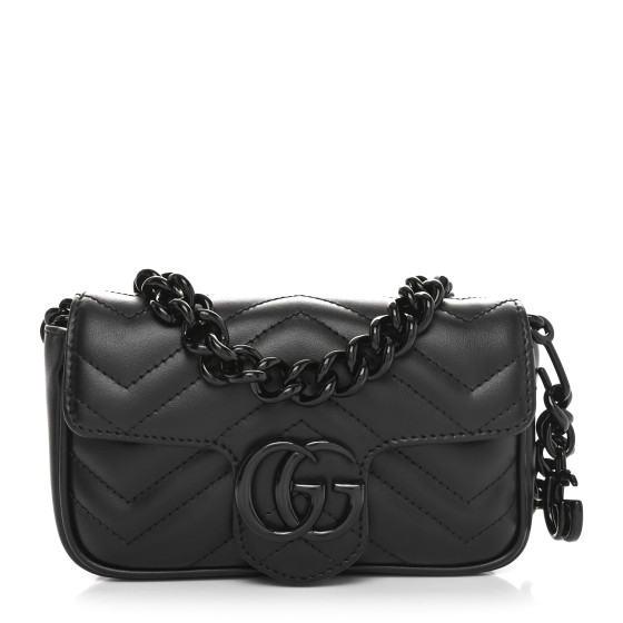 【SALE】【GUCCI 】 GG Marmont Belt bag バッグ NEW] Authentic Gucci GG Marmont Matelassé Leather Belt Bag