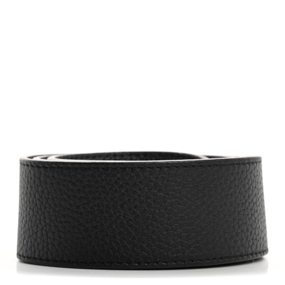 LOUIS VUITTON ブラック ベルト LOUIS VUITTON Taurillon Bandouliere Shoulder Strap Black