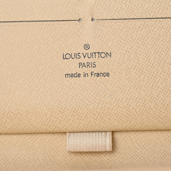 LOUIS VUITTON Damier Azur Zippy Organizer Wallet 1656929