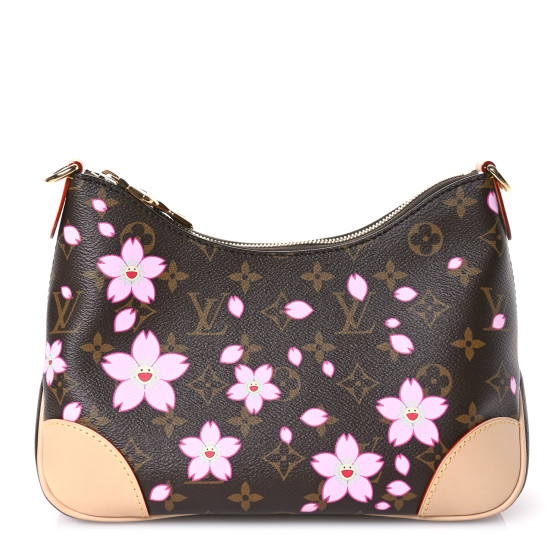 LOUIS VUITTON LV × TM カレ55・チェリーブロッサム LOUIS VUITTON LV X TM Monogram Cherry Blossom Boulogne