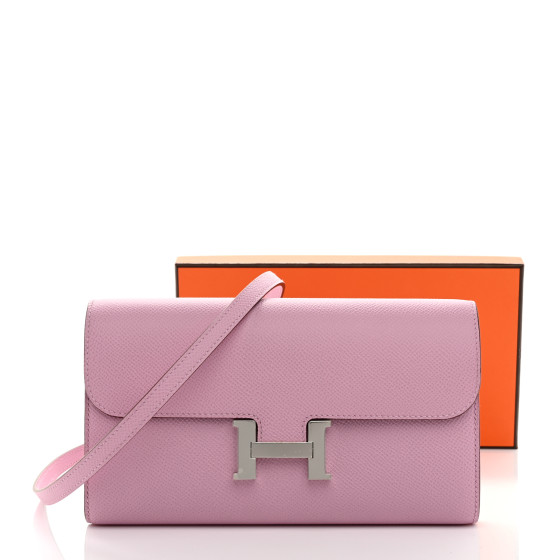 【HERMES】Clochette wallet ウォレット★ Epsom カーフスキン HERMES】Clochette wallet ウォレット☆ Epsom カーフスキン