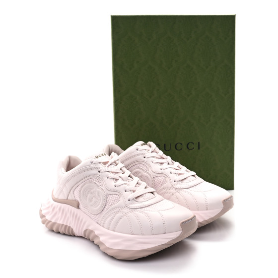 LUPICIA - ジュンコ GUCCI Calfskin Interlocking G Ripple Womens Platform
