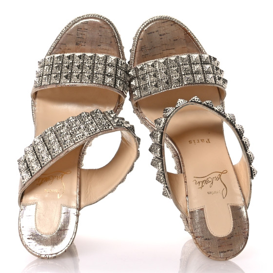 CHRISTIAN LOUBOUTINの靴♪** PYRADIAMS SPIKED ** 110mm CL14541S-Christian-Louboutin-
