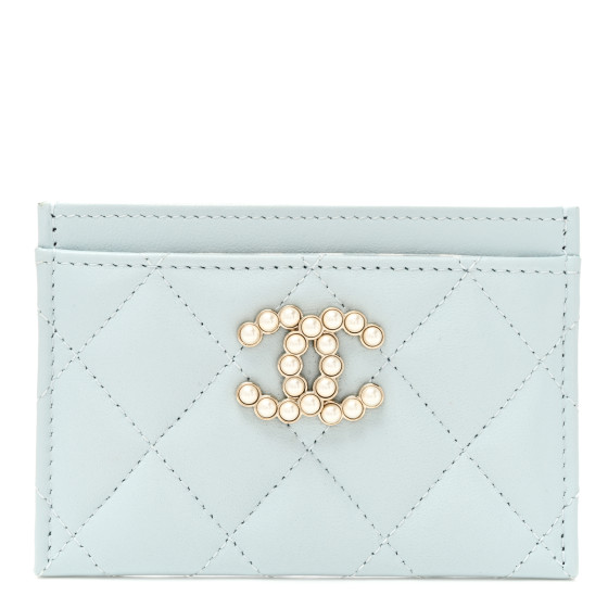 カードホルダー CHANEL クラシック ジップ カードケース - グレインド シャイニー
