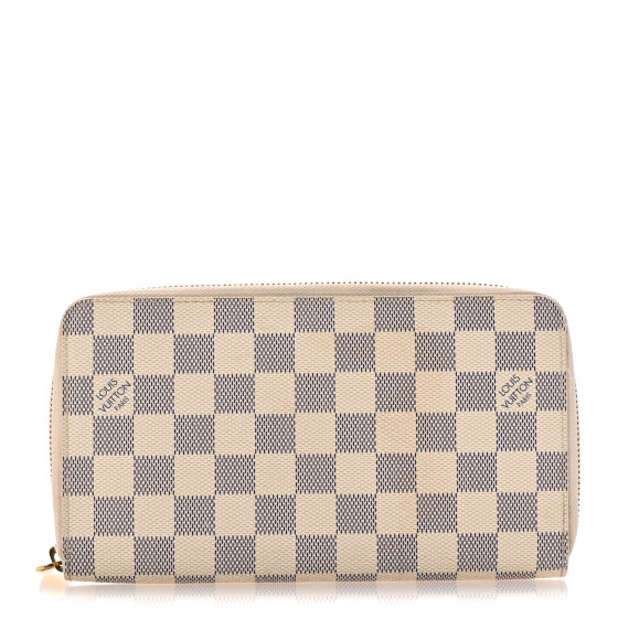 LOUIS VUITTON Damier Azur Zippy Organizer Wallet 1656929