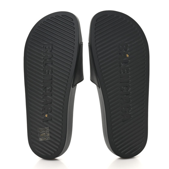 BALENCIAGA Rubber New York Womens New York Pool Slide